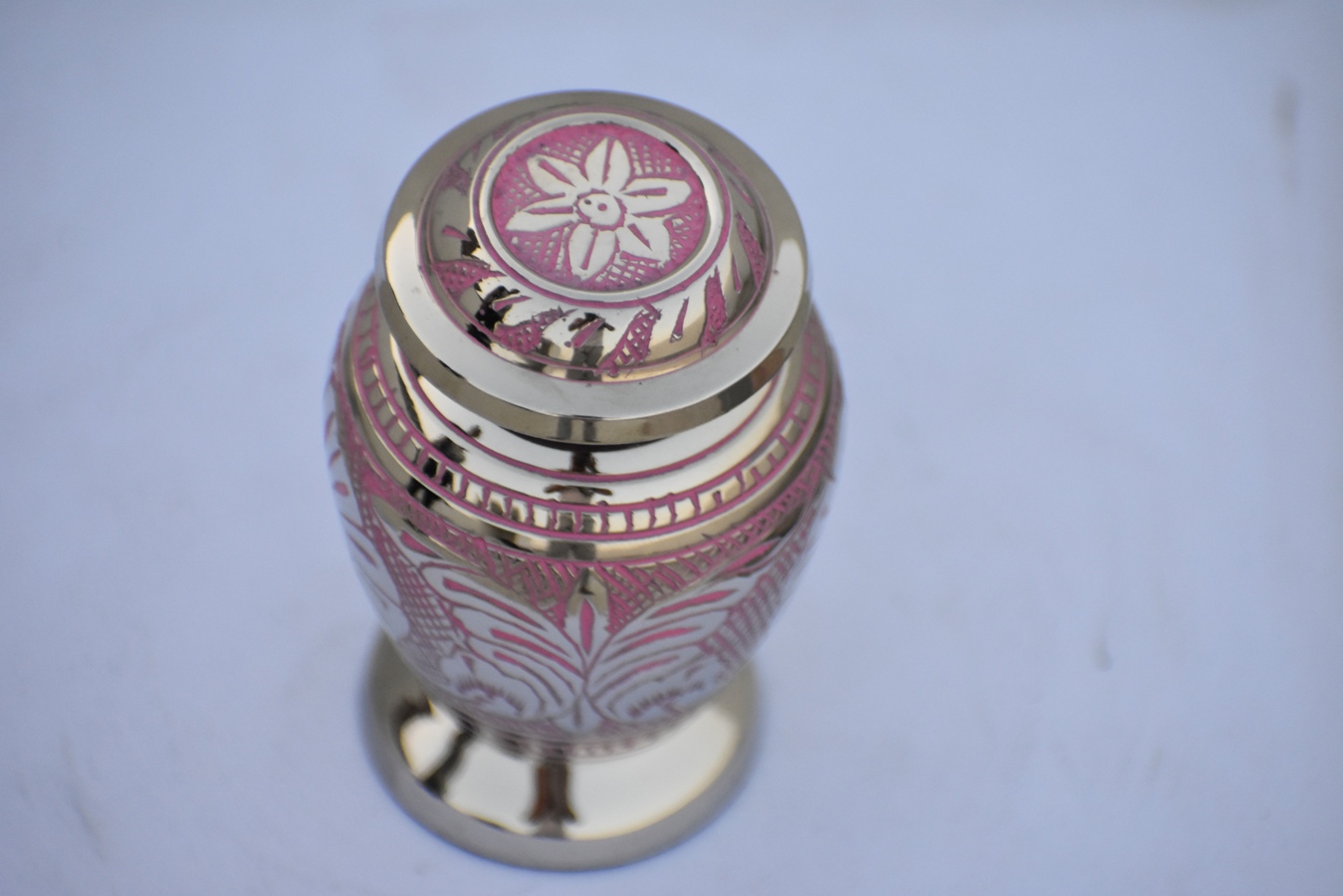 Jali Pink Keepsake Urn - Image 2
