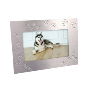 Paw Print Picture Frame - Metal