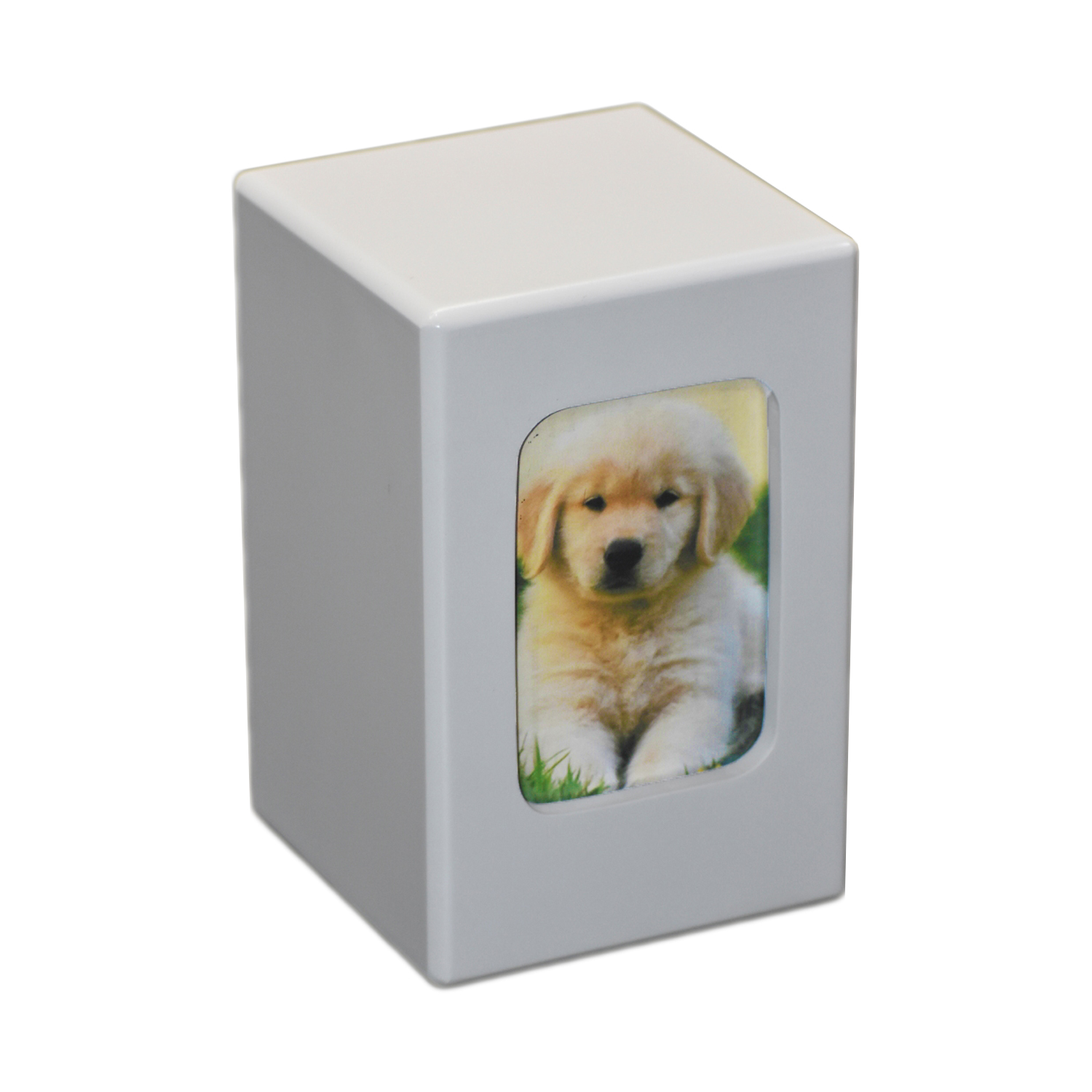 Loving Portrait Urn - White