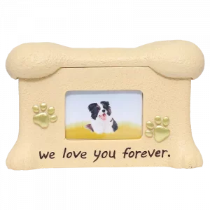 Dog Bone Photo Urn